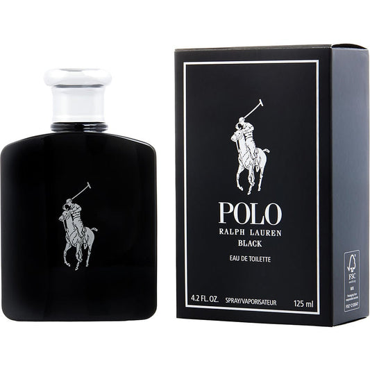 RALPH LAUREN Polo Black Men EDT - Fragrances, Front Bottle