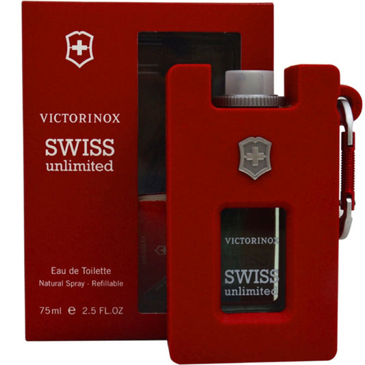 SWISS ARMY Unlimited Rubber Men EDT - Fragrances, Front Bottle