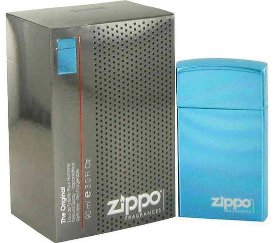 ZIPPO Original Blue T Men EDT - Fragrances, Front Bottle