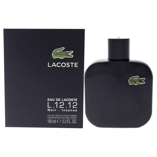 LACOSTE Eau Noir-Intense Men EDT - Fragrances, Front Bottle