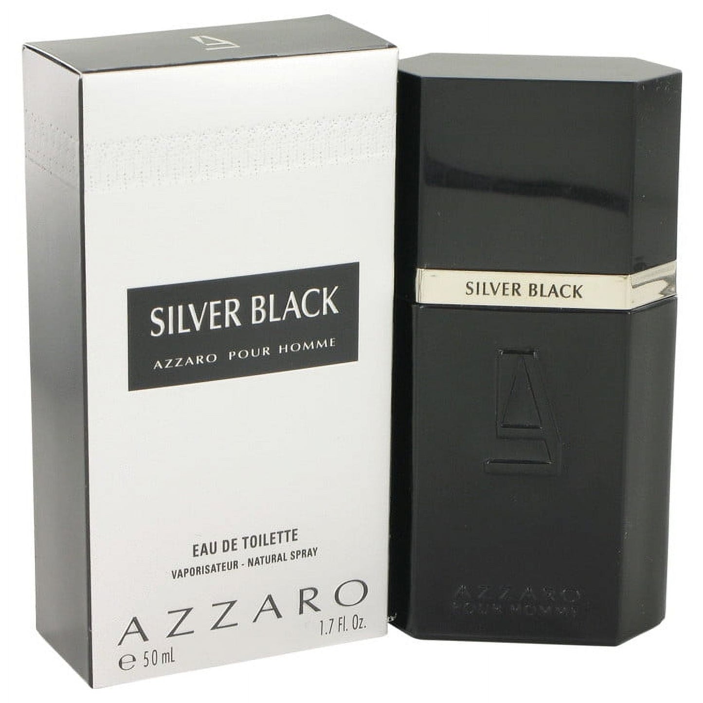AZZARO Silver Black Man EDT