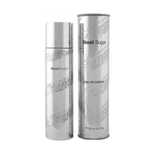 PINK SUGAR Steel Men EDT - Fragrances, Front Bottle
