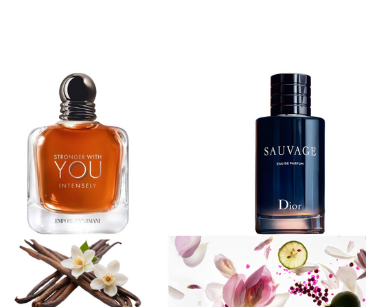 Dior Sauvage and Stronger With You Intensely