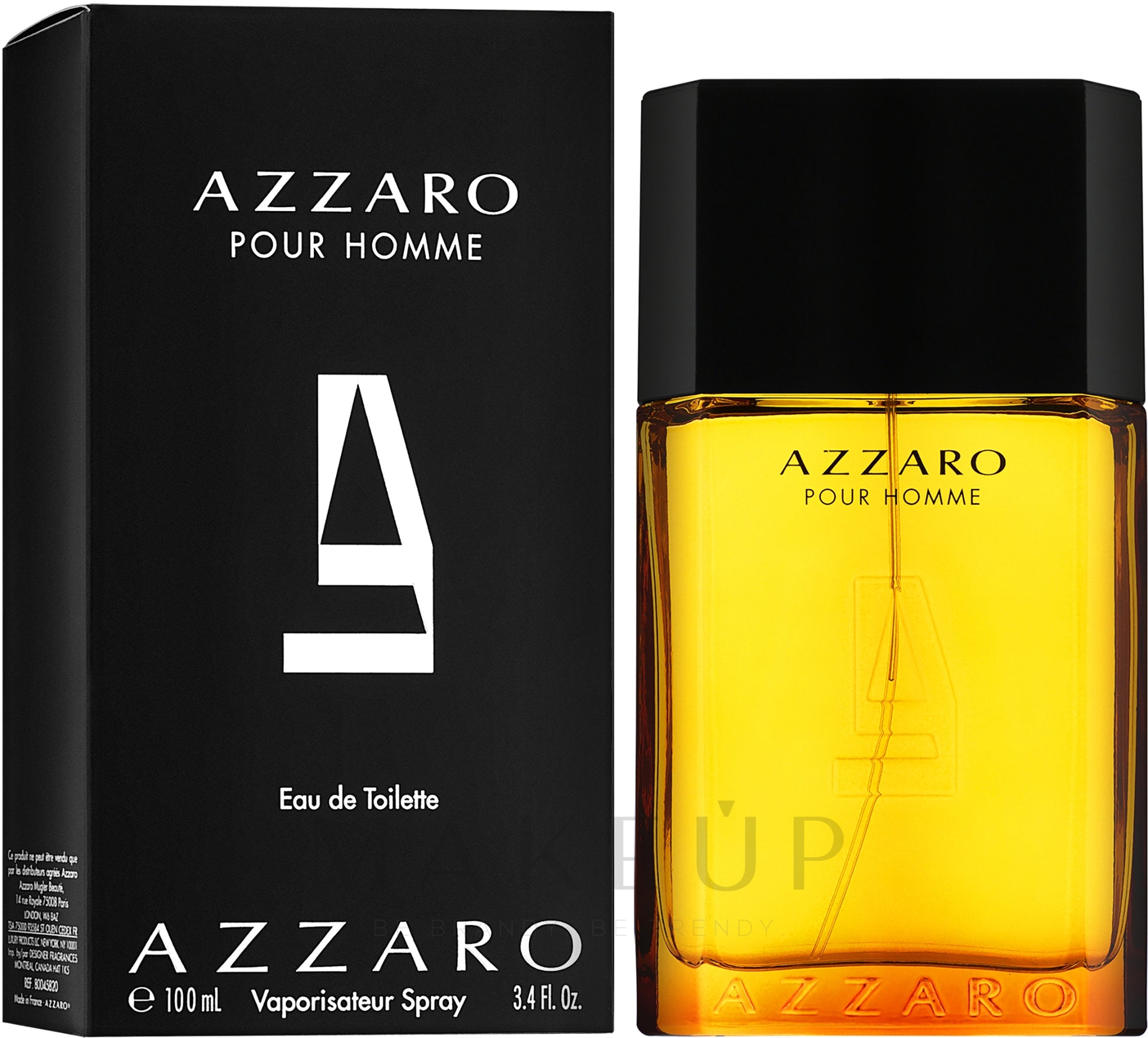AZZARO Homme Refillable EDT - Fragrances, Front Bottle