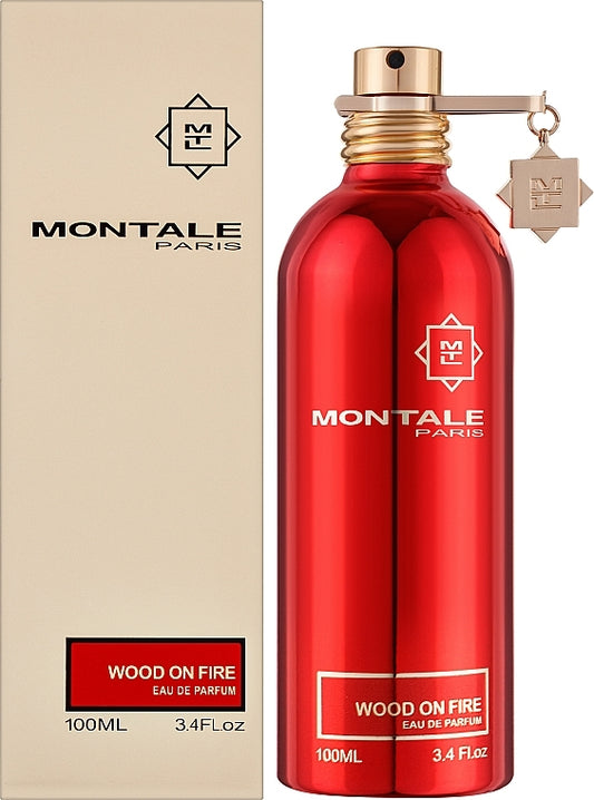 MONTALE Wood On Fire Usx EDP - Fragrances, Front Bottle