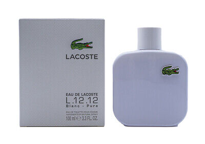 LACOSTE Eau Blanc-Pure Men EDP - Fragrances, Front Bottle